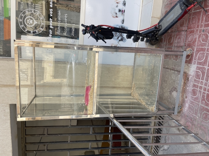 Vitrine inox