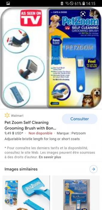 Brosse chat et chien
