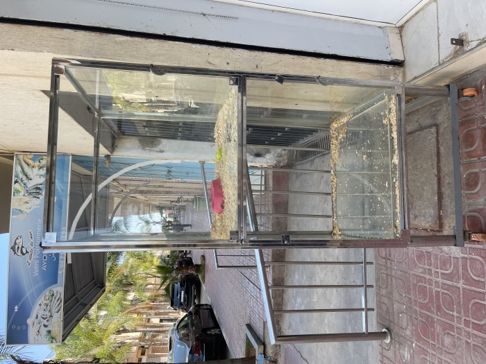 Vitrine inox