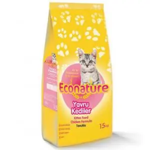 ECONATURE KITTEN CHICKEN 15KG